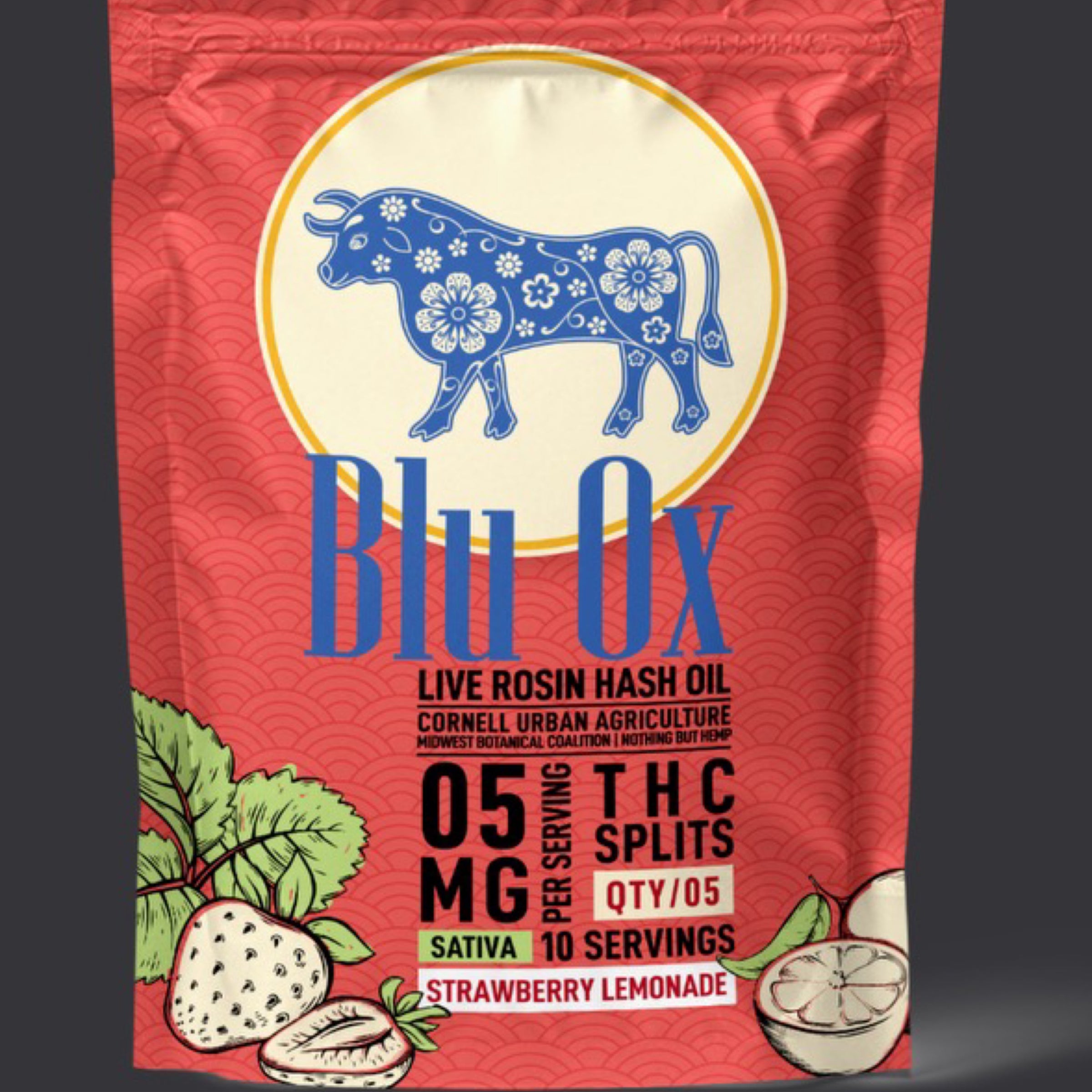 10mg THC Splits | Live Rosin Gummy's | Strawberry Lemonade Sativa